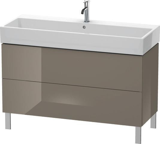 Duravit L-Cube Waschtischunterbau 1184 mm amerikanisch Nussbaum für Vero Air