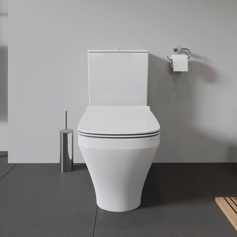DURAVIT DuraStyle Stand-Tiefspül-WC 705x370mm mit WonderGliss, Abgang Vario, weiß