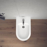 DURAVIT B.2 Einhebel-Bidetmischer Chrom 127 mm mit Zugstangen-Ablaufgarnitur