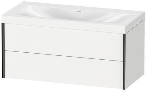 Duravit XViu Möbelwaschtischset 1000x480mm mit Viu Waschtisch und 2 Schubkästen