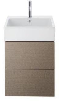 DURAVIT Waschtisch Vero Air 500 mm weiß mit Überlauf und 1 Hahnloch