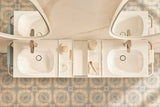 DURAVIT Wave Einhebel-Waschtischmischer M mit Zugstange, Chrom – Keramikmischsystem, 122 mm Ausladung
