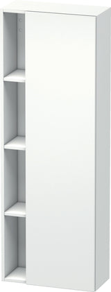 DURAVIT DuraStyle Hochschrank 1400 mm, 1 Tür links, weiß matt – wandhängend mit Soft-Close