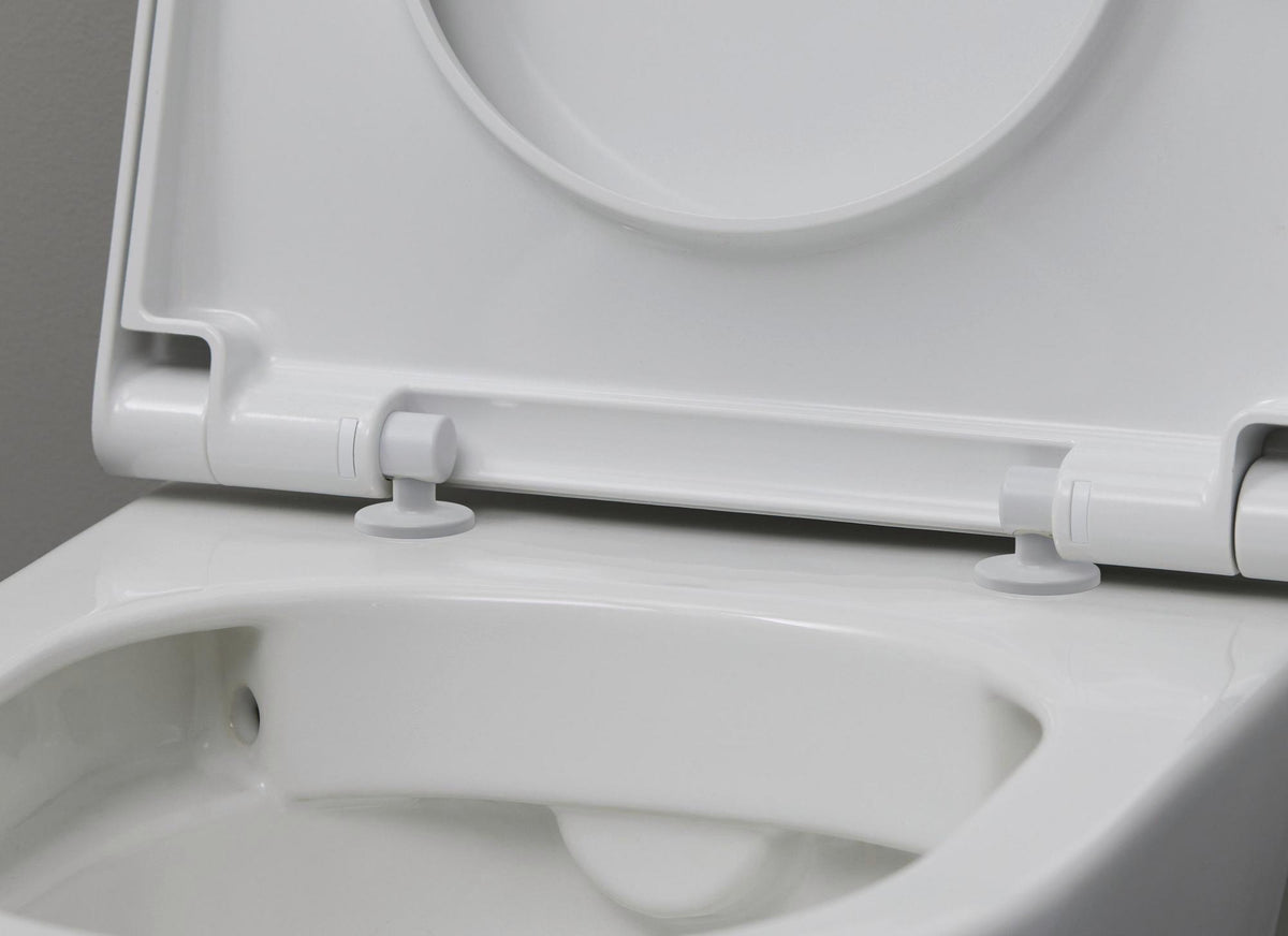 DURAVIT D-Neo Wand-Tiefspül-WC 540 mm spülrandlos weiß inkl. Durafix