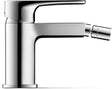 DURAVIT B.1 Einhebel-Bidetmischer Chrom 127 mm Ausladung mit Zugstangen-Ablaufgarnitur