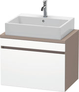 DURAVIT DuraStyle Konsolenunterschrank 700 mm betongrau matt mit Soft-Close-Auszug