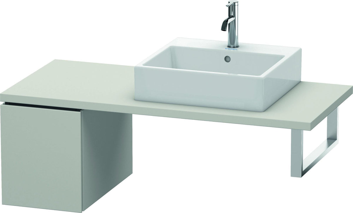 Duravit L-Cube Konsolenunterschrank 400x320x548mm, 1 Auszug, Weiß Matt
