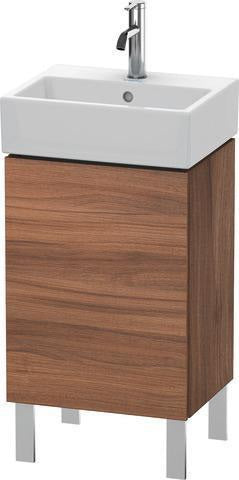 DURAVIT L-Cube Waschtischunterbau 593x434x341 mm, amerikanisch nussbaum, Anschlag links, für Vero Air