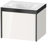 Duravit Waschtischunterbauset XVIU 600x480mm mit Möbelwaschtisch Viu und Auszug