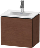 Duravit L-Cube Waschtischunterbau 440 mm, 1 Tür links, weiß matt – Wandhängend