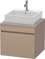 DURAVIT DuraStyle Konsolenunterschrank 600 mm betongrau matt – 1 Auszug, wandhängend
