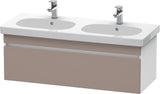 Duravit DuraStyle Waschtischunterbau 1150 mm wandhängend, 1 Auszug, weiß matt – mit Soft-Close