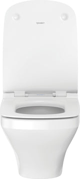 DURAVIT WC-Sitz DuraStyle Weiß mit Edelstahl-Scharnieren, Duroplast, abnehmbar