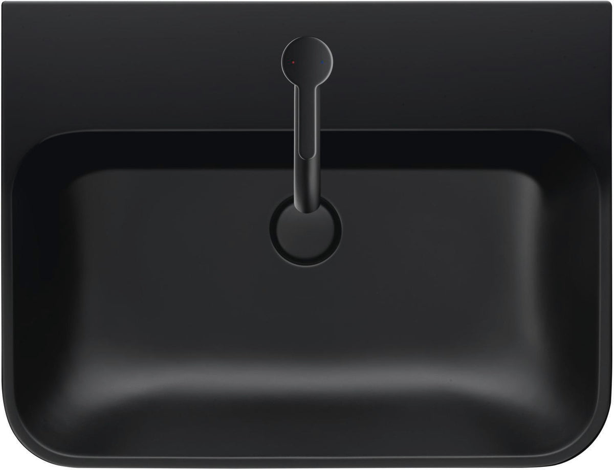 DURAVIT C.1 Einhebel-Waschtischmischer S mit Zugstange, Schwarz Matt