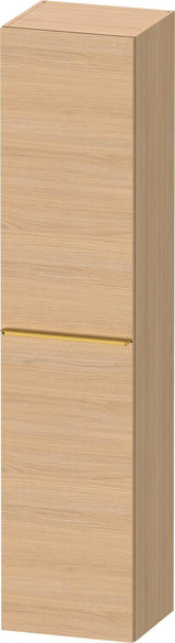 DURAVIT D-Neo Hochschrank 400x360x1760 mm, 1 Tür links, Eiche Schwarz – Matt, Soft-Close