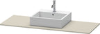 taupe seidenmatt / Lack / m. 1 Au sschn.,