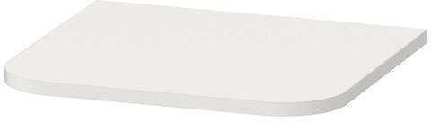 Duravit Abdeckplatte Happy D.2+ Taupe 403x364x16 mm mit Befestigungsmaterial