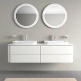 DURAVIT Aufsatzbecken Happy D.2 Plus 600 mm Weiß mit Überlauf und Hahnlochbank