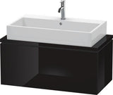DURAVIT L-Cube Waschtischunterbau 920 mm taupe supermatt mit Tip-On-Technik