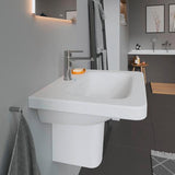 DURAVIT DuraStyle Halbsäule in Weiß mit WonderGliss – Sanitärkeramik 280 x 175 x 290 mm