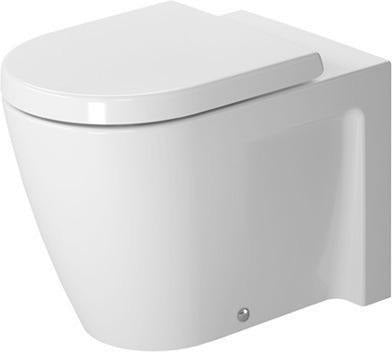 DURAVIT Stand-WC Starck 2 Tiefspüler 570 mm, Abgang waagerecht, weiß