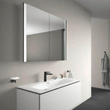 Duravit Viu Möbelwaschtisch 1030 mm Weiß mit Überlauf und Hahnlochbank
