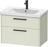 DURAVIT D-Code 2.0 Waschtischunterbau 784 mm Eiche Marmor mit Soft-Close