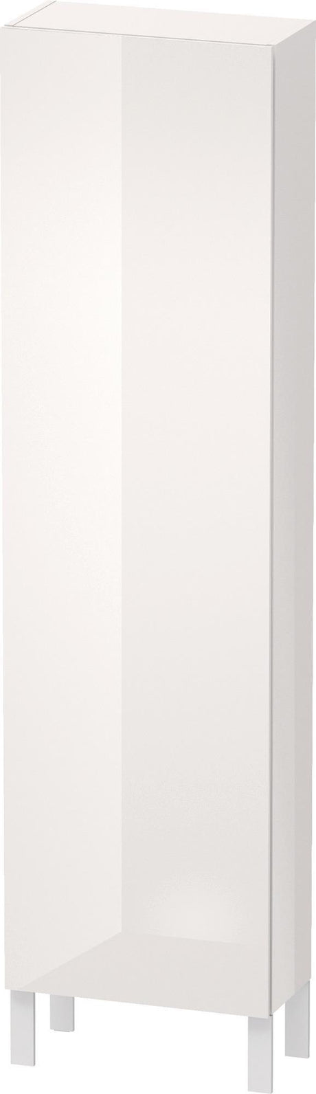Duravit Hochschrank L-Cube 243x500x1760mm Nussbaum dunkel, 1 Tür rechts, wandhängend