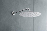 DURAVIT Brausearm L 410 mm Wandmontage Rosette rund Gold Poliert