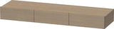 DURAVIT DuraStyle Schubkastenablage 1500 mm, Eiche Terra/Weiß Matt, 3 Schubkästen