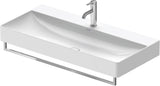 DURAVIT Universal Handtuchhalter Chrom 941 mm – 1 Arm, eckiges Design