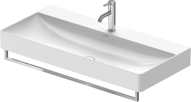 DURAVIT Universal Handtuchhalter Chrom 941 mm – 1 Arm, eckiges Design