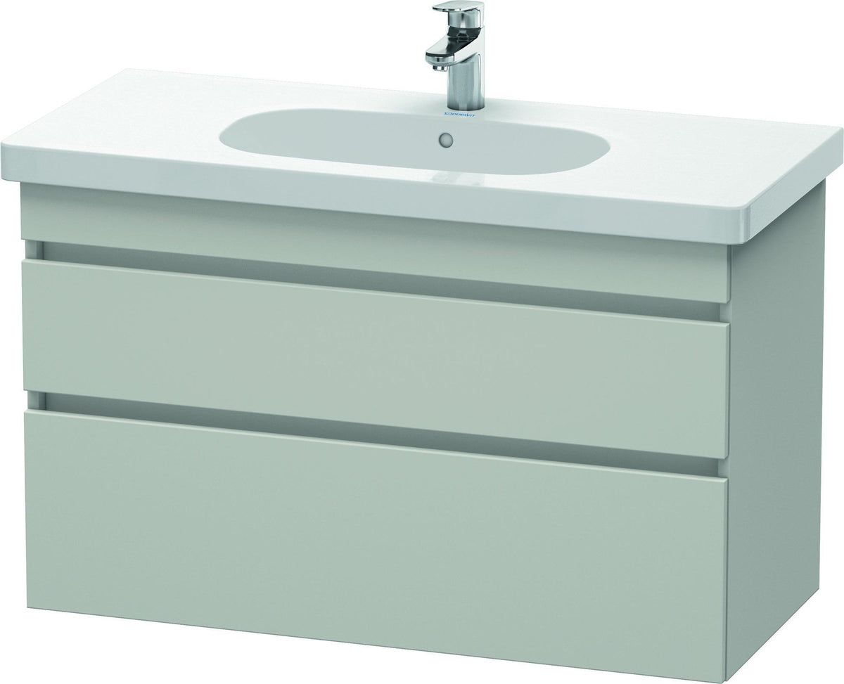 DURAVIT DuraStyle Waschtischunterbau 1000 mm wandhängend, 2 Schubkästen, weiß matt
