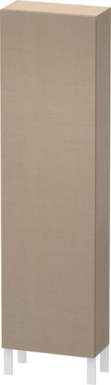 DURAVIT Hochschrank L-Cube 243x500x1760mm 1 Tür links, Leinen – Wandhängend, Soft-Close