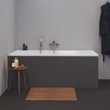 Duravit No.1 Badewanne 1500x700 mm Einbauversion mit 1 Rückenschräge in Weiß