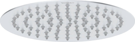 DURAVIT Kopfbrause D200 Rund Rain Chrom – 1 Strahl, Antikalk, Wand- und Deckenmontage