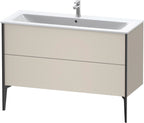 taupe matt / Spanplatte / Ausz.schwarz