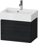 DURAVIT L-Cube Waschtischunterbau wandhängend 584 mm Weiß Matt mit 1 Auszug und Tip-On-Technik