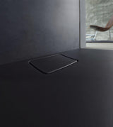 DURAVIT Stonetto Duschwanne 1400x800x50 mm Mineralguss Weiß Matt – Bodenbündig & Rutschhemmend