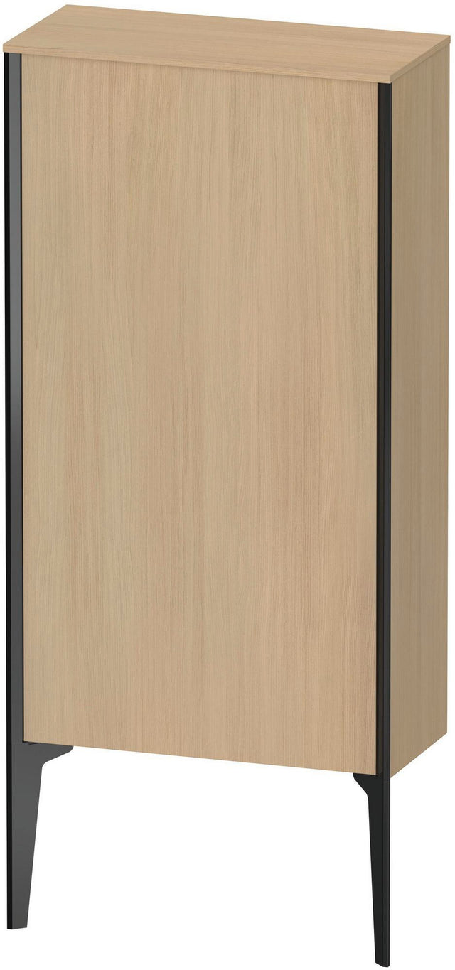 Duravit XViu Halbhochschrank 500 mm Eiche matt mit Tip-on und Soft-Close