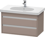 DURAVIT Waschtischunterbau Ketho wandhängend 800 mm, 2 Schubkästen, weiß matt, für D-Code 034285