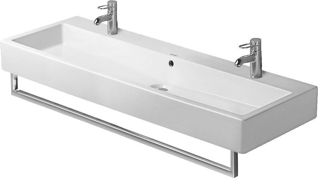 DURAVIT Handtuchhalter Universal Chrom 1150 mm – Wandmontage am Waschtisch