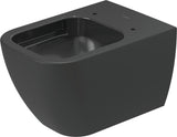 Duravit Wand-WC Happy D.2 spülrandlos 540 mm Anthrazit Matt Tiefspüler