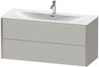 betongrau matt / grau / 2Schubk.,champ.matt/betongrau