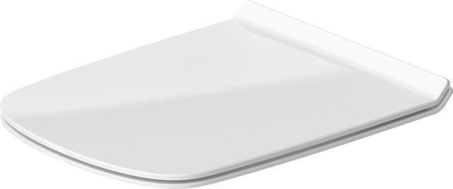 DURAVIT WC-Sitz DuraStyle Weiß mit Edelstahl-Scharnieren, Duroplast, abnehmbar