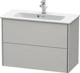 Duravit XSquare Waschtischunterbau 2 Schubkästen 810 mm betongrau matt