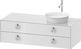 Duravit White Tulip Waschtischunterbau 1300 mm mit 2 Schubkästen und Innenbeleuchtung