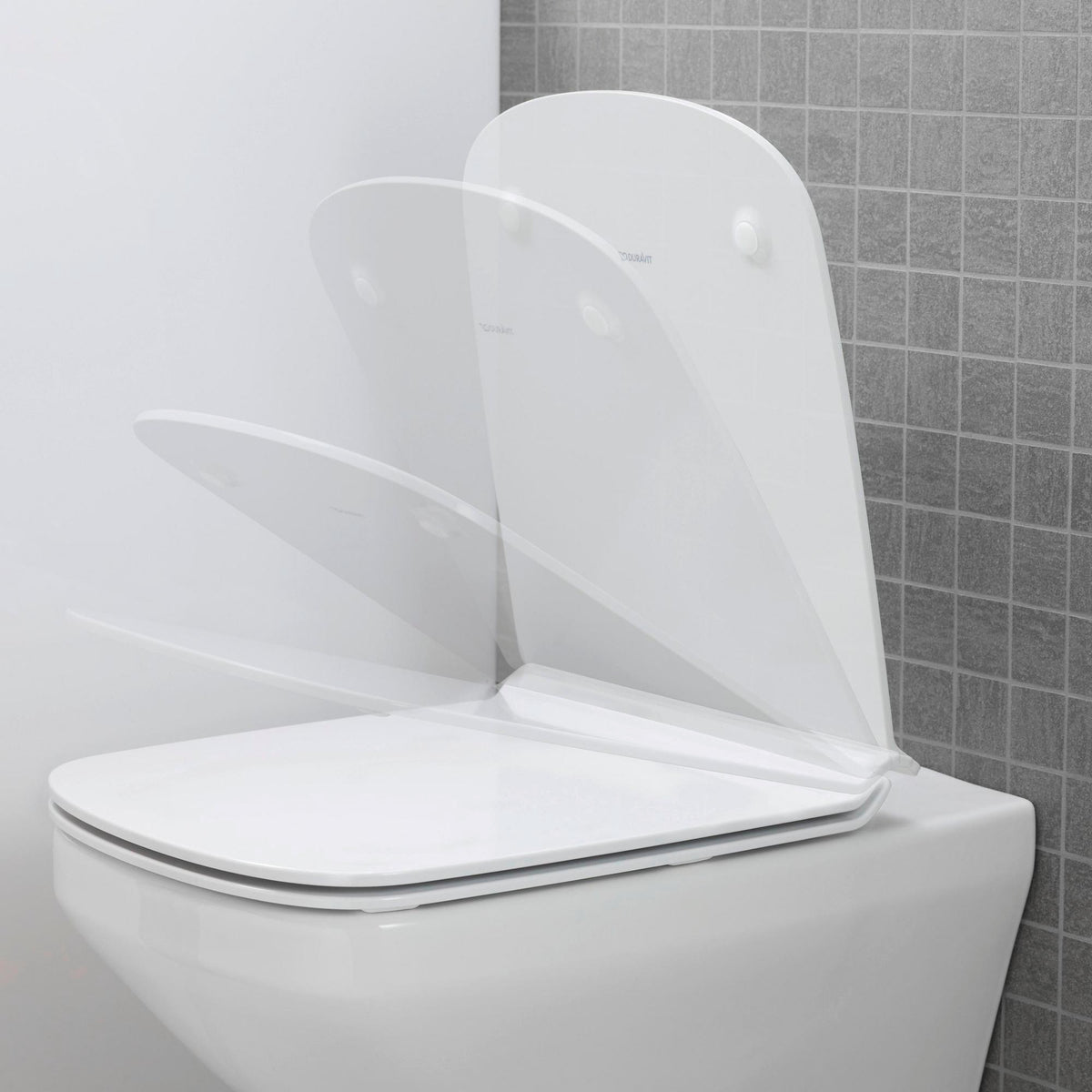 DURAVIT DuraStyle WC-Sitz mit SoftClose – Weiß, Edelstahl-Scharniere, Absenkautomatik, antibakteriell