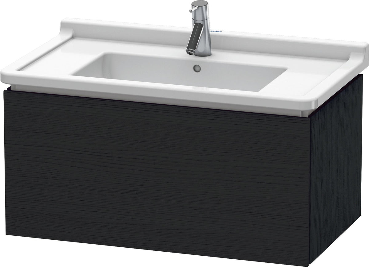 DURAVIT L-Cube Waschtischunterbau wandhängend 820 mm taupe matt 1 Auszug Tip-On