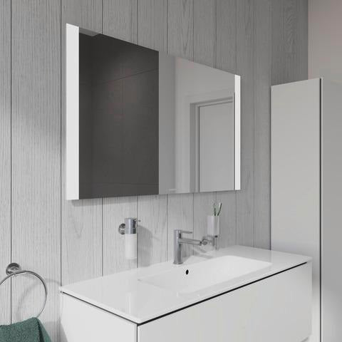 DURAVIT Licht & Spiegel Wandspiegel 1300x700mm mit LED-Beleuchtung und Sensorschalter – Weiß